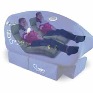 OxyFlow Duo Oxygen Hyperbaric Chamber Inside