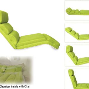 Adjustable Sitting Green Chair for Oxyflow Chamber